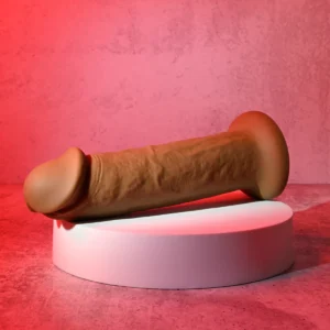Evolved 7" Girthy Vibrating Dong