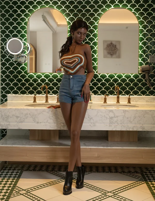 Zaria: Skinny Ebony Sex Doll - Image 8